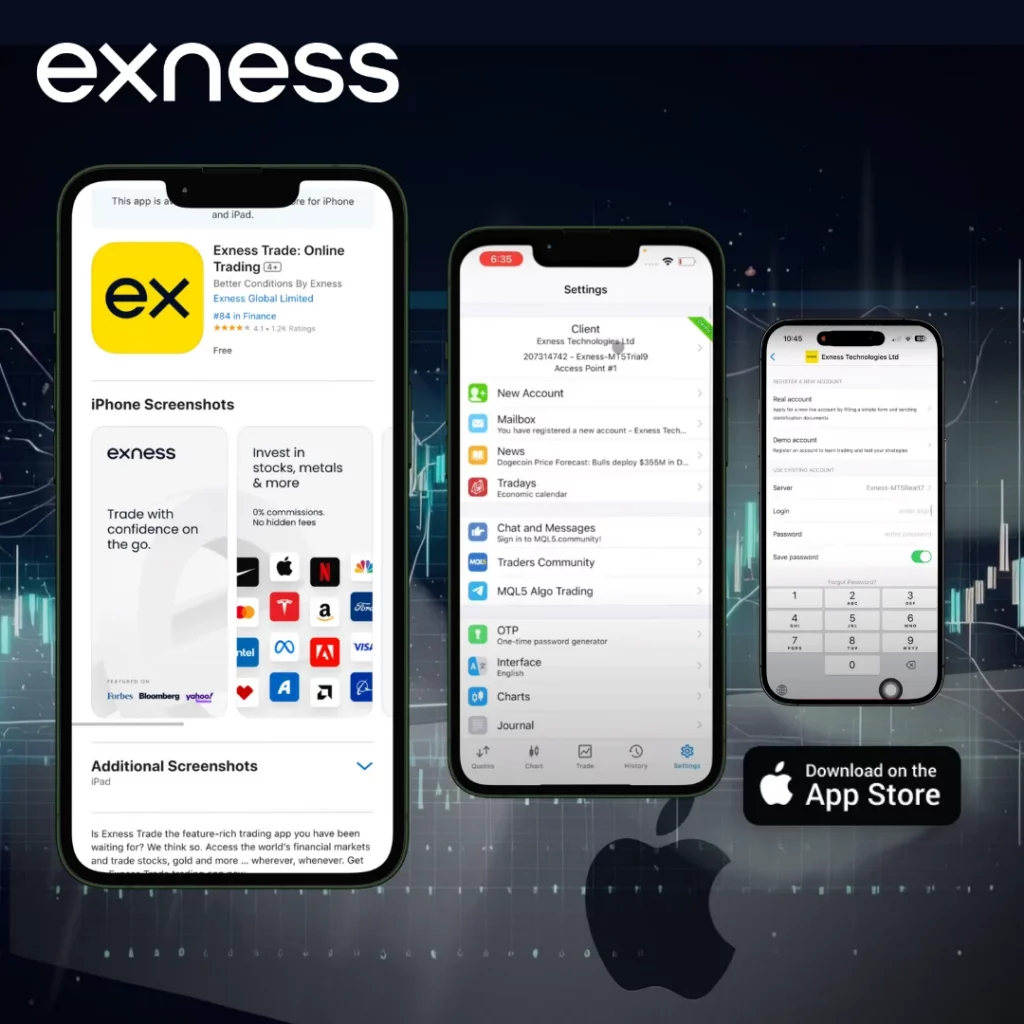 Exness MT5 for iOS