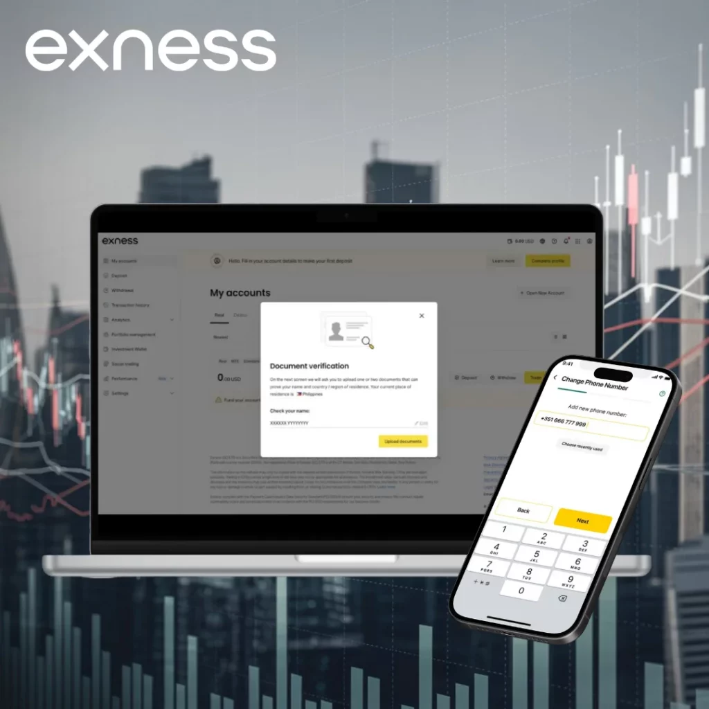 Verifying your Exness account